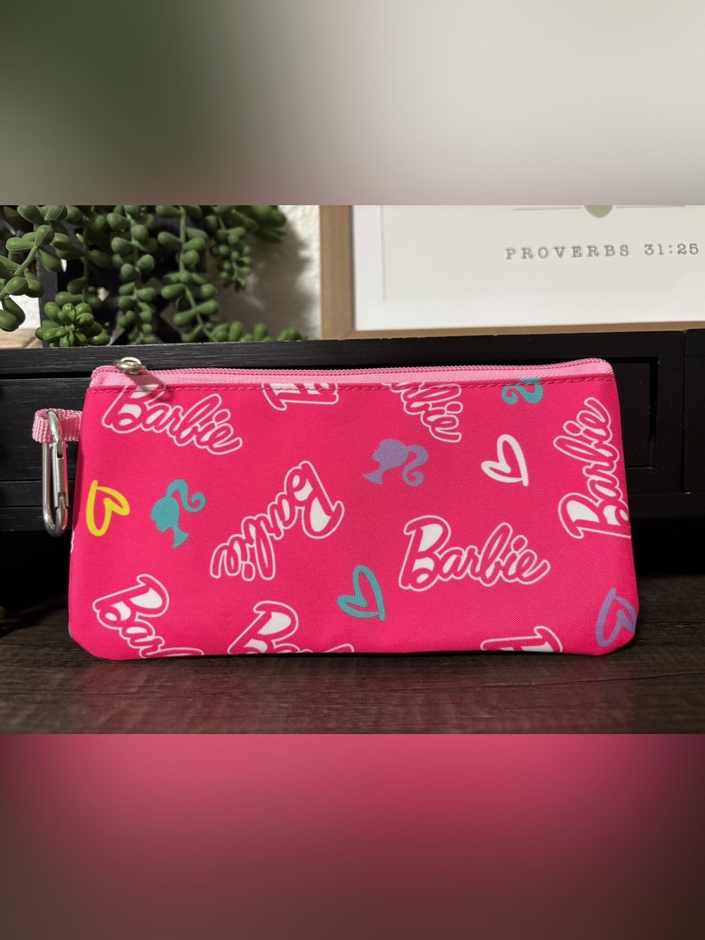 Barbie Cosmetic Bag / Pencil Pouch (NWOT)